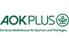 Logo der AOK Plus in Dresden Zwinger-Forum