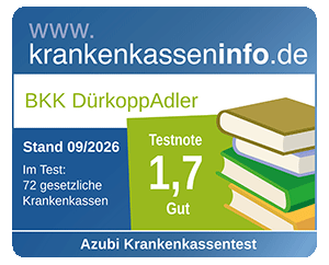 Testergebnis Azubi Krankenkassentest