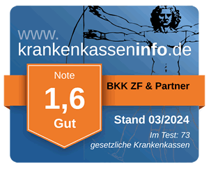 Testsiegel BKK ZF & Partner