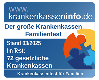 Bild für den Krankenkassentest Familien