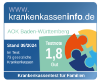 Testergebnis großer Krankenkassentest für Familien