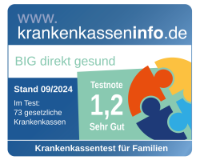 Testergebnis großer Krankenkassentest für Familien