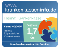 Testergebnis großer Krankenkassentest für Familien