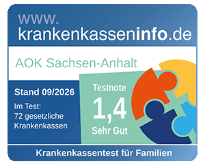 Testergebnis Krankenkassentest für Familien