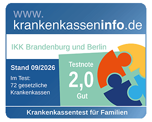 Testergebnis Krankenkassentest für Familien