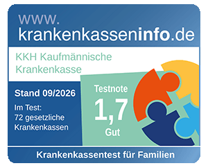 Testergebnis Krankenkassentest für Familien