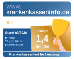 Testergebnis großer Krankenkassentest der Leistungen der Krankenkassen