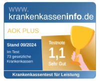 Testergebnis großer Krankenkassentest der Leistungen der Krankenkassen