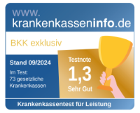 Testergebnis großer Krankenkassentest der Leistungen der Krankenkassen