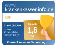 Testergebnis großer Krankenkassentest der Leistungen der Krankenkassen