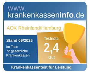 Testergebnis Leistungs-Check der Krankenkassen