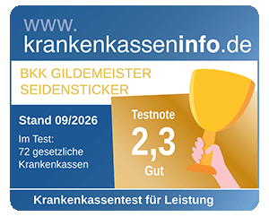 Testergebnis Leistungs-Check der Krankenkassen