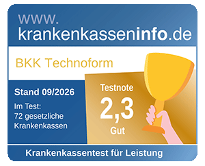 Testergebnis Leistungs-Check der Krankenkassen