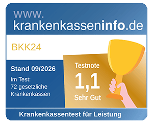 Testergebnis Leistungs-Check der Krankenkassen