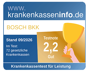Testergebnis Leistungs-Check der Krankenkassen