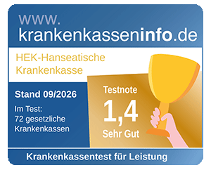 Testergebnis Leistungs-Check der Krankenkassen