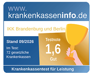 Testergebnis Leistungs-Check der Krankenkassen