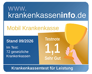 Testergebnis Leistungs-Check der Krankenkassen