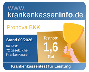 Testergebnis Leistungs-Check der Krankenkassen