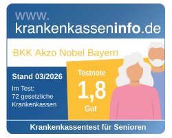 Testergebnis großer Krankenkassentest für Rentner