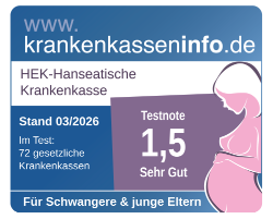 Testergebnis großer Krankenkassentest für Schwangere und junge Eltern