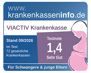 Testergebnis Krankenkassentest für Schwangere und junge Eltern