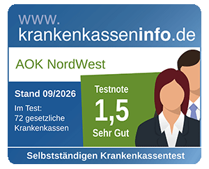 Testergebnis Krankenkassentest für Selbstständige
