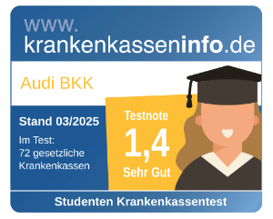 Testergebnis großer Krankenkassentest für Studierende