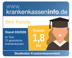 Testergebnis großer Krankenkassentest für Studierende