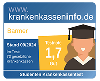 Testergebnis großer Krankenkassentest für Studierende