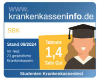 Testergebnis großer Krankenkassentest für Studierende