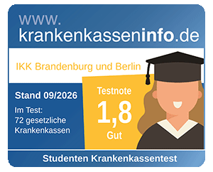 Testergebnis Studenten Krankenkassentest