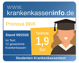 Testergebnis Studenten Krankenkassentest